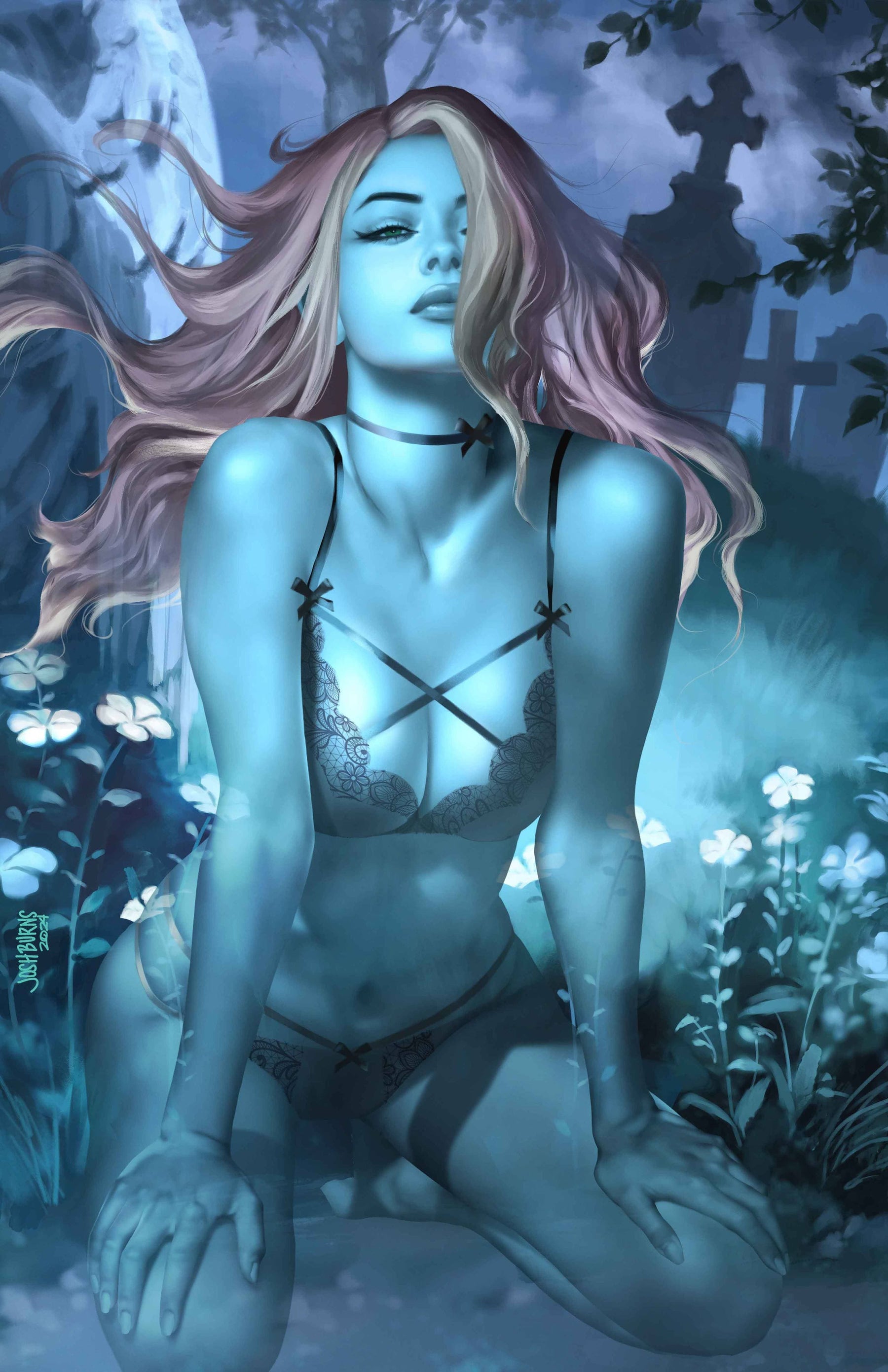 Zenescope Entertainment Inc Comic Books HORROR & FANTASY ILLUS 20240 PINUP SPEC CVR C JOSH BURNS 69183573192600131 AUG241102