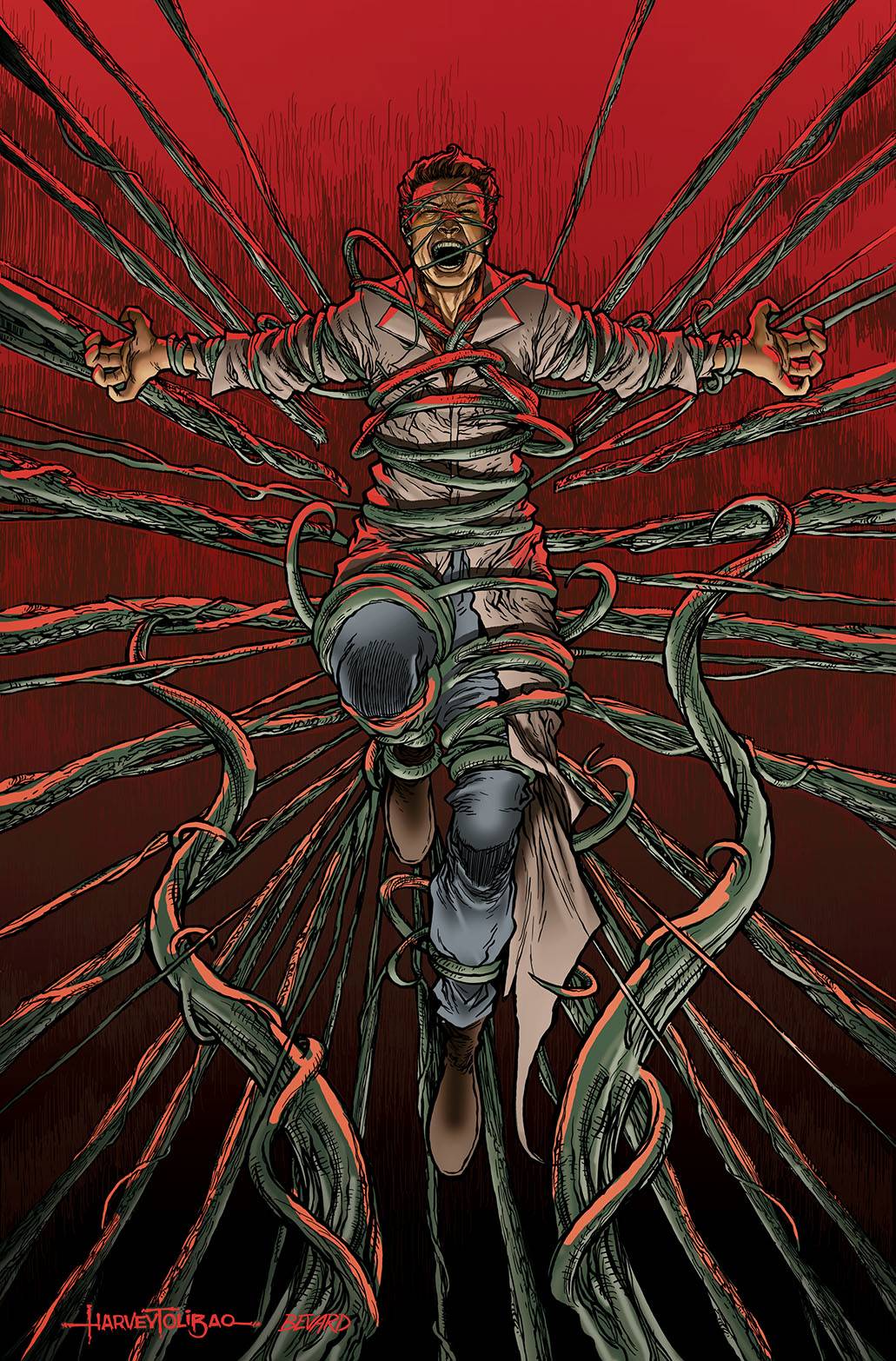 ZENESCOPE ENTERTAINMENT INC Comic Books HORROR & FANTASY ILLUS PLUM ISLAND CVR B HARVEY TOLIBAO 69183573292300221 MAR241015