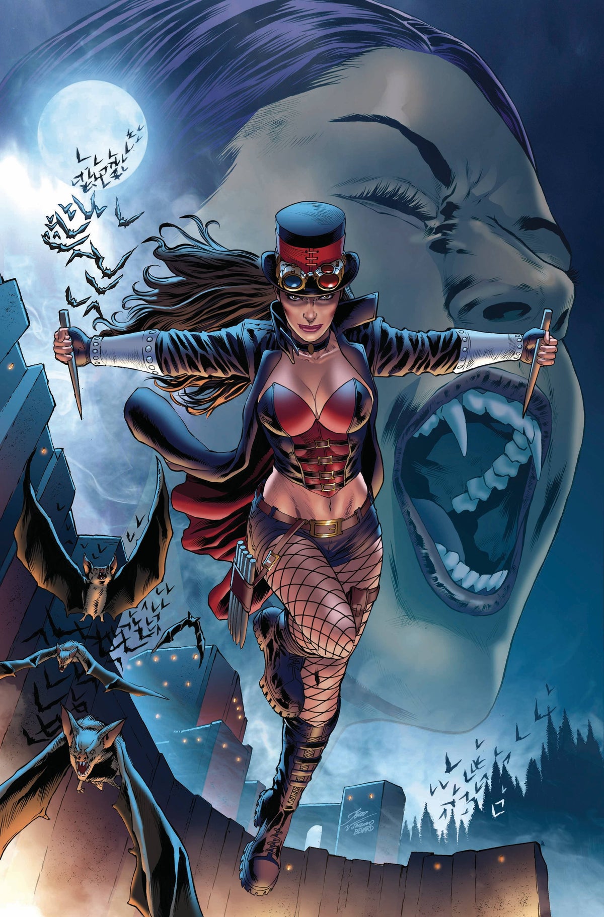 Zenescope Entertainment Inc Comic Books VAN HELSING BONDED BY BLOOD CVR A VITORINO 69183573382100111 SEP231131