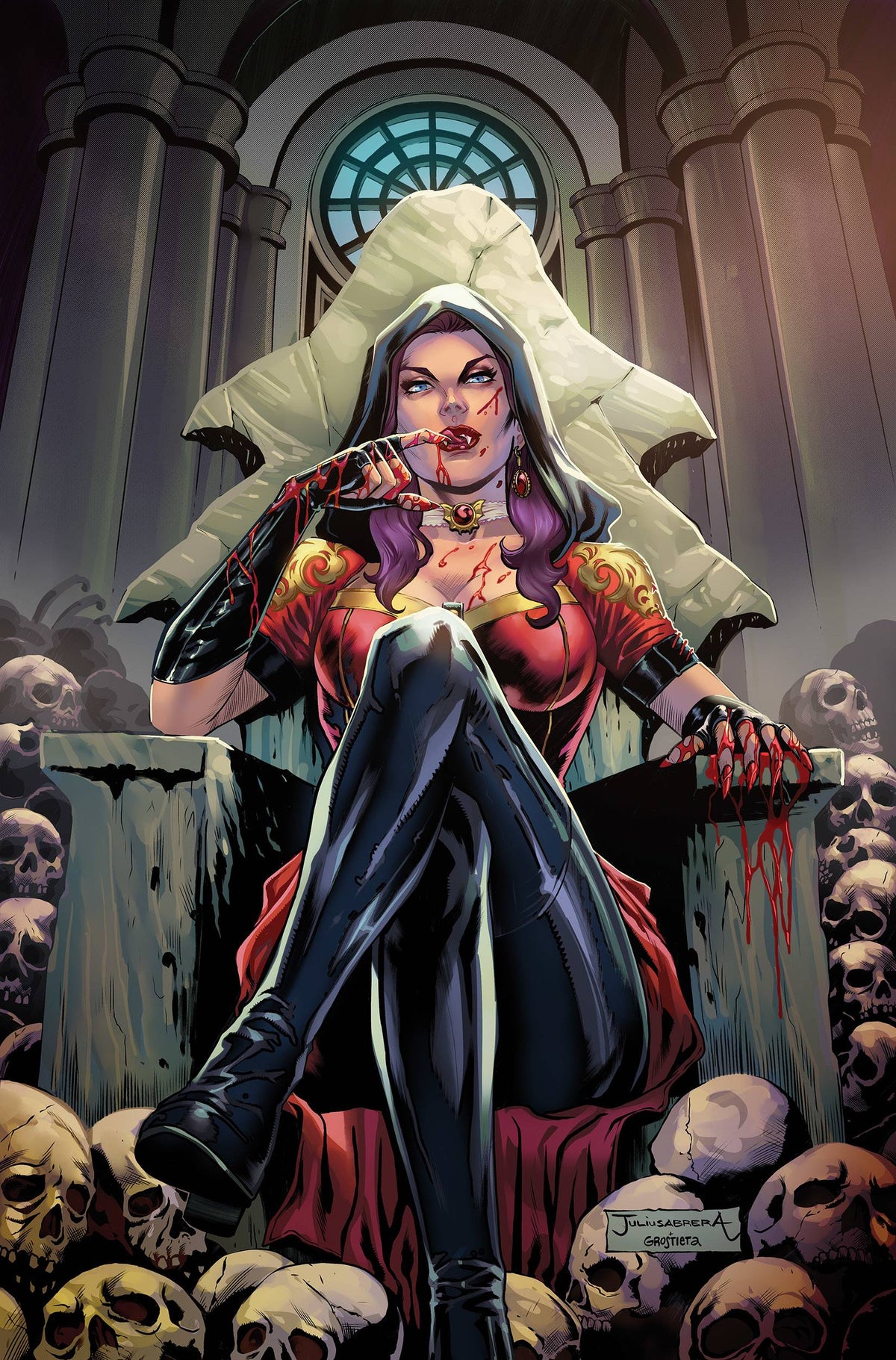 Zenescope Entertainment Inc Comic Books VAN HELSING BONDED BY BLOOD CVR B JULIUS ABRERA 69183573382100121 SEP231132