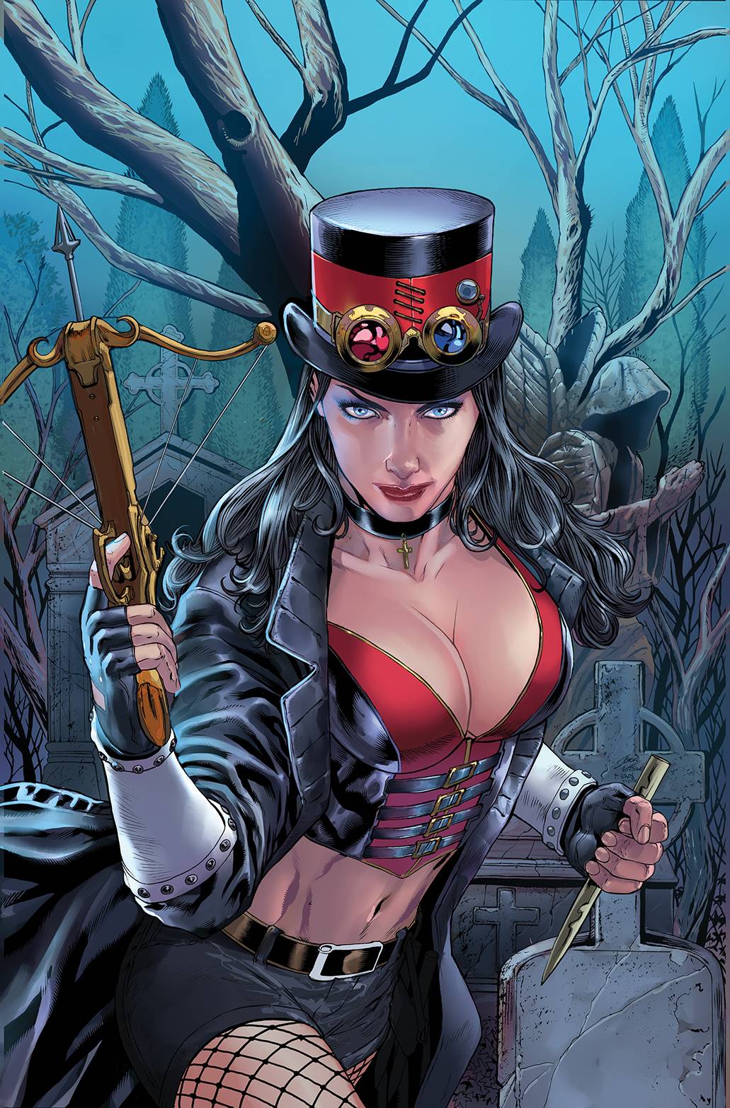 Zenescope Entertainment Inc Comic Books VAN HELSING THE SYNDICATE CVR A VITORINO 69183573462000111 JUL232134