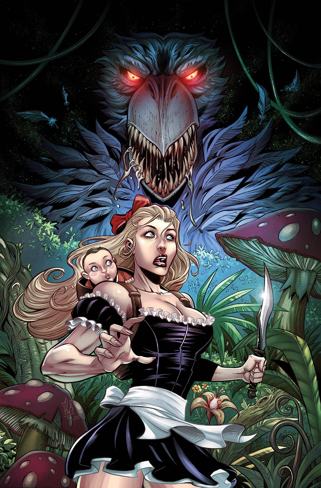 Zenescope Entertainment Inc Comic Books WONDERLAND CHILD OF MADNESS #1 (OF 3) CVR B JORDI TARRAGONA 69183573422400121 AUG231183