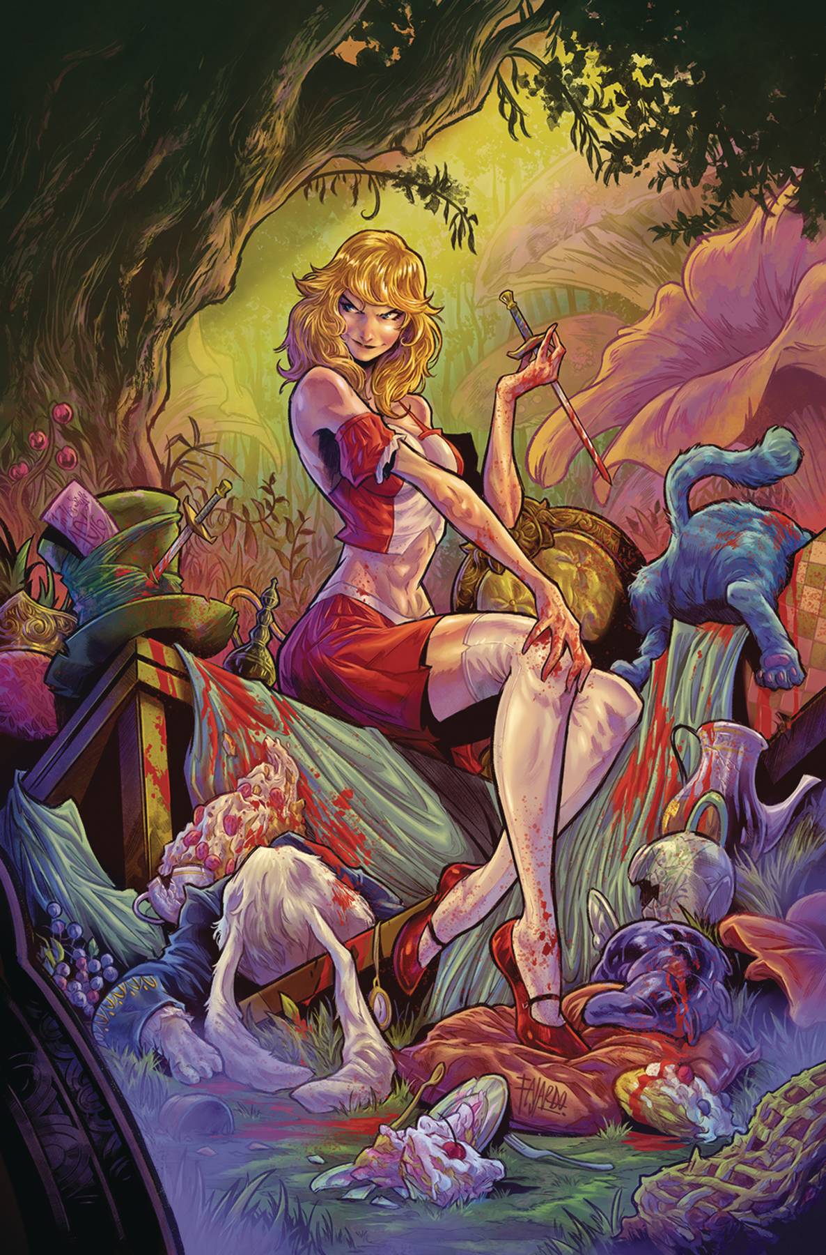 WONDERLAND RETURN TO MADNESS #2 (OF 3) CVR A FAJARDO