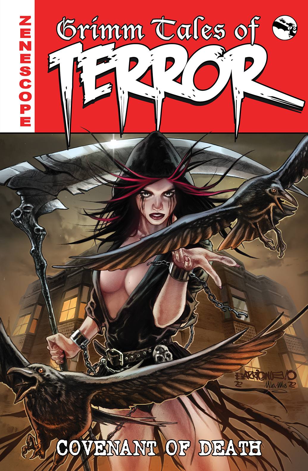 ZENESCOPE ENTERTAINMENT INC Graphic Novel Grimm Tales Of Terror Covenant Of Death HC (MR) 9781951087364 JUL232143