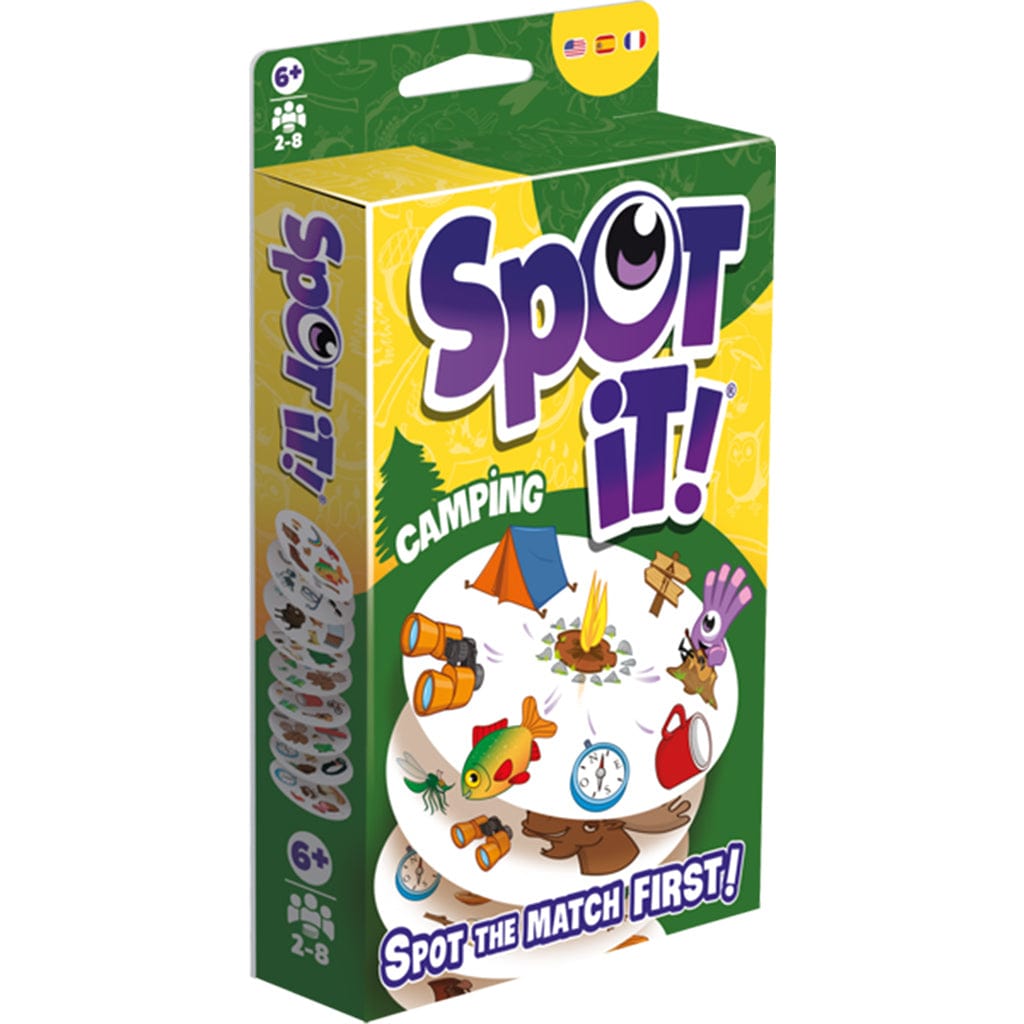 Zygomatic Board Games > Small Box Games Spot It! Camping (Pocket Eco) 3558380119647 SPR144ML