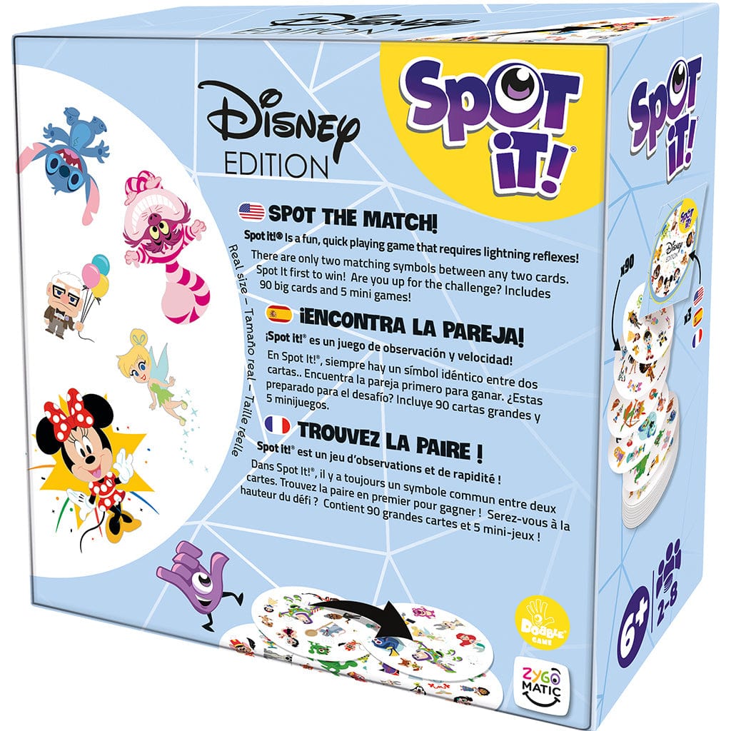 Zygomatic Board Games > Small Box Games Spot It Disney 3558380121947 SPR106ML