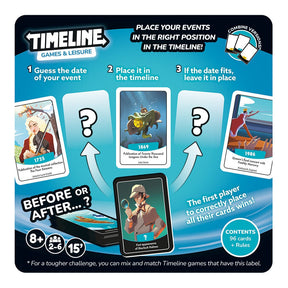 Zygomatic Board Games > Small Box Games Timeline Games & Leisure 3558387000511 ZYGTIM0201EN