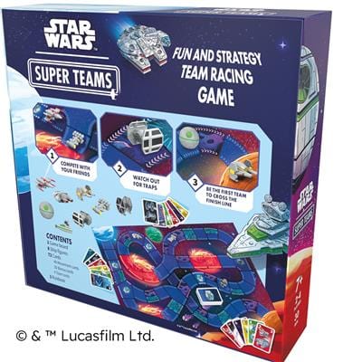 Zygomatic Board Games Star Wars Super Teams Clutch Box 3558380128106 ZYGSWST0101ML