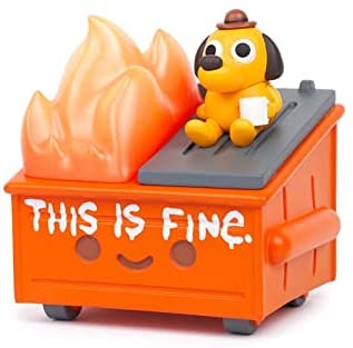 100% Soft: Dumpster Fire - This is Fine Edition - Third Eye
