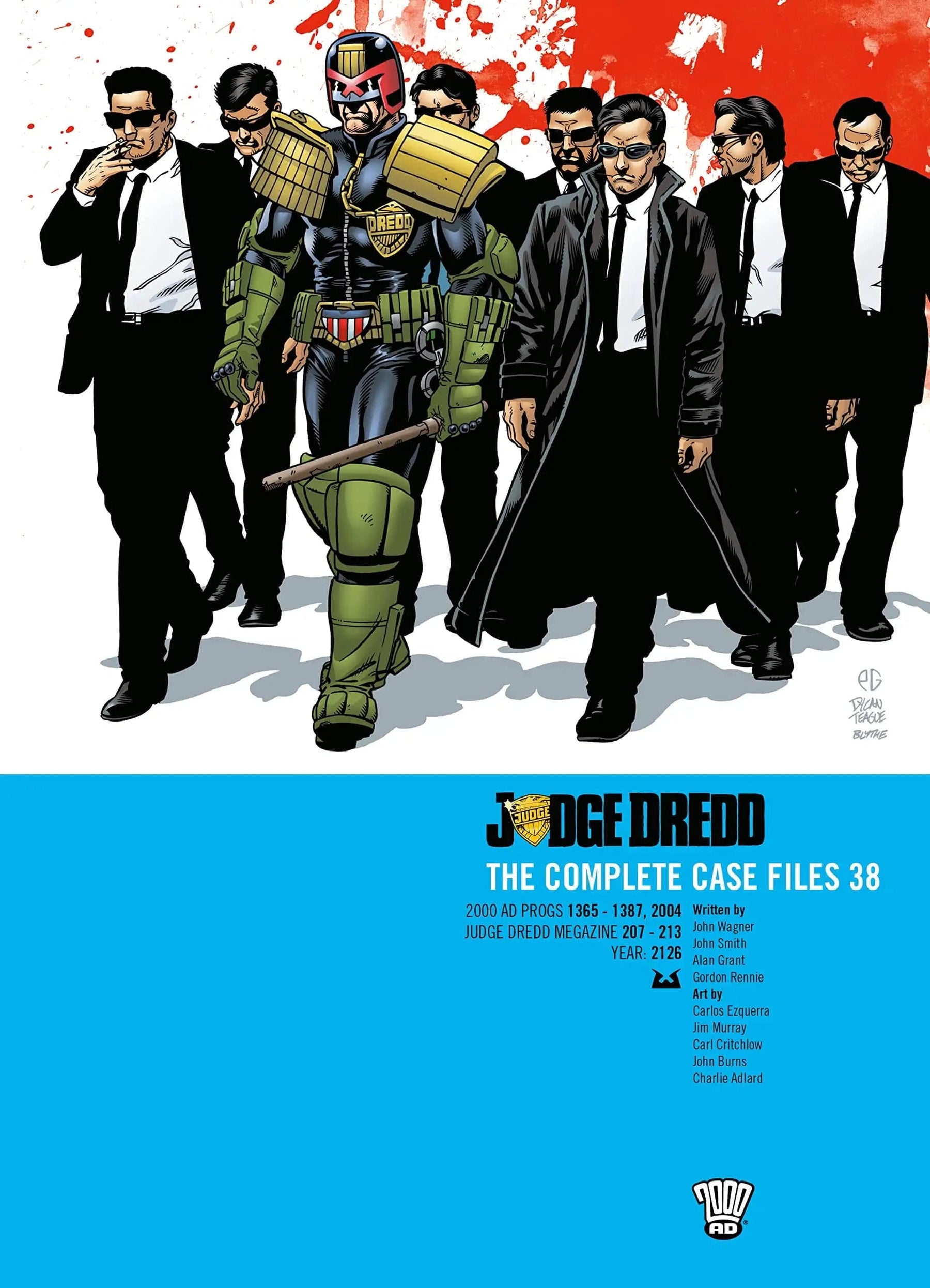 Judge Dredd Graphics REBELLION / 2000AD Graphic Novel Judge Dredd The Complete Case Files 38 ...