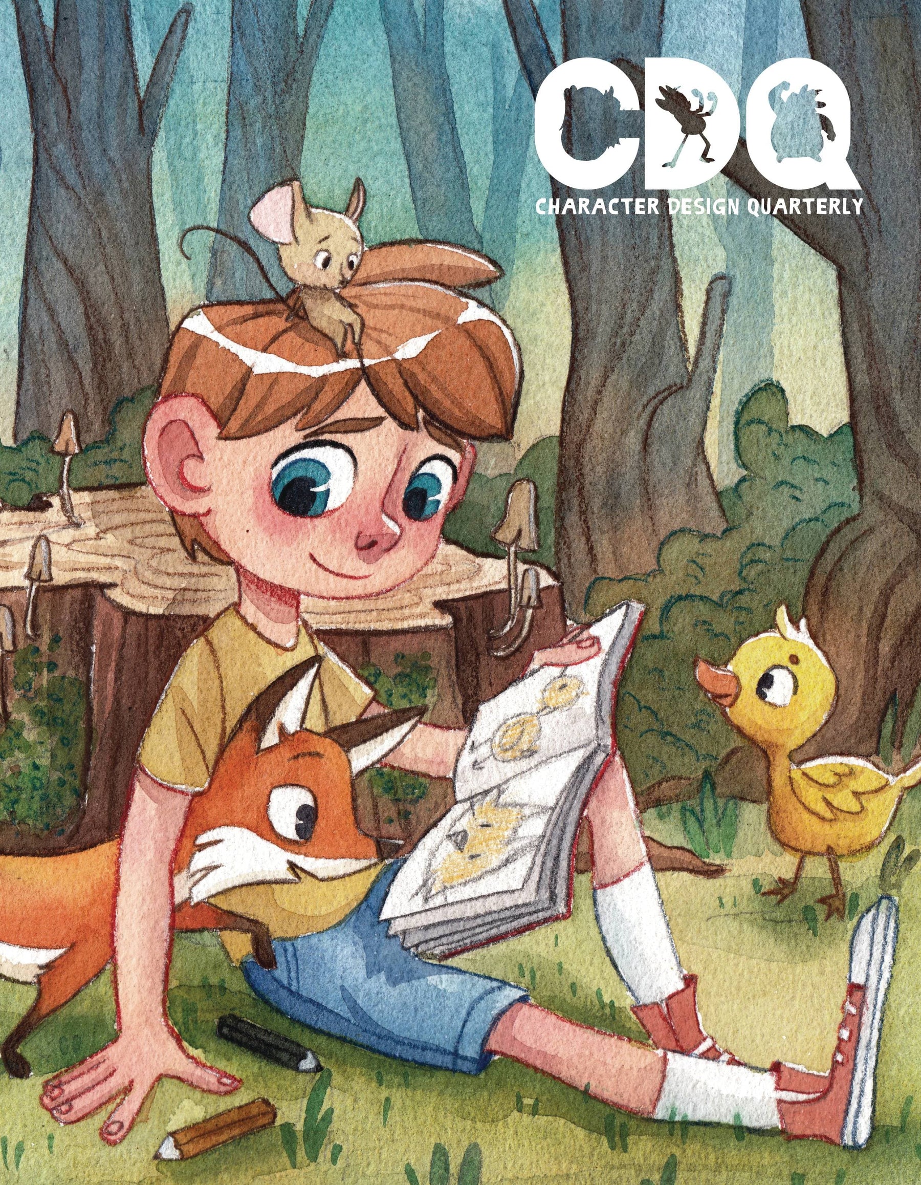 3D Total Publishing Books CHARACTER DESIGN QUARTERLY 25 SC 9781912843701 MAY232066