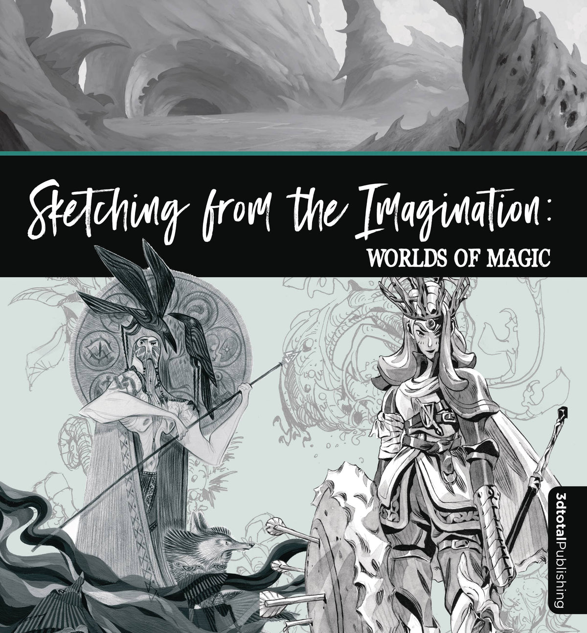 3D Total Publishing Books SKETCHING FROM THE IMAGINATION WORLDS OF MAGIC SC 9781912843527 JUN221944