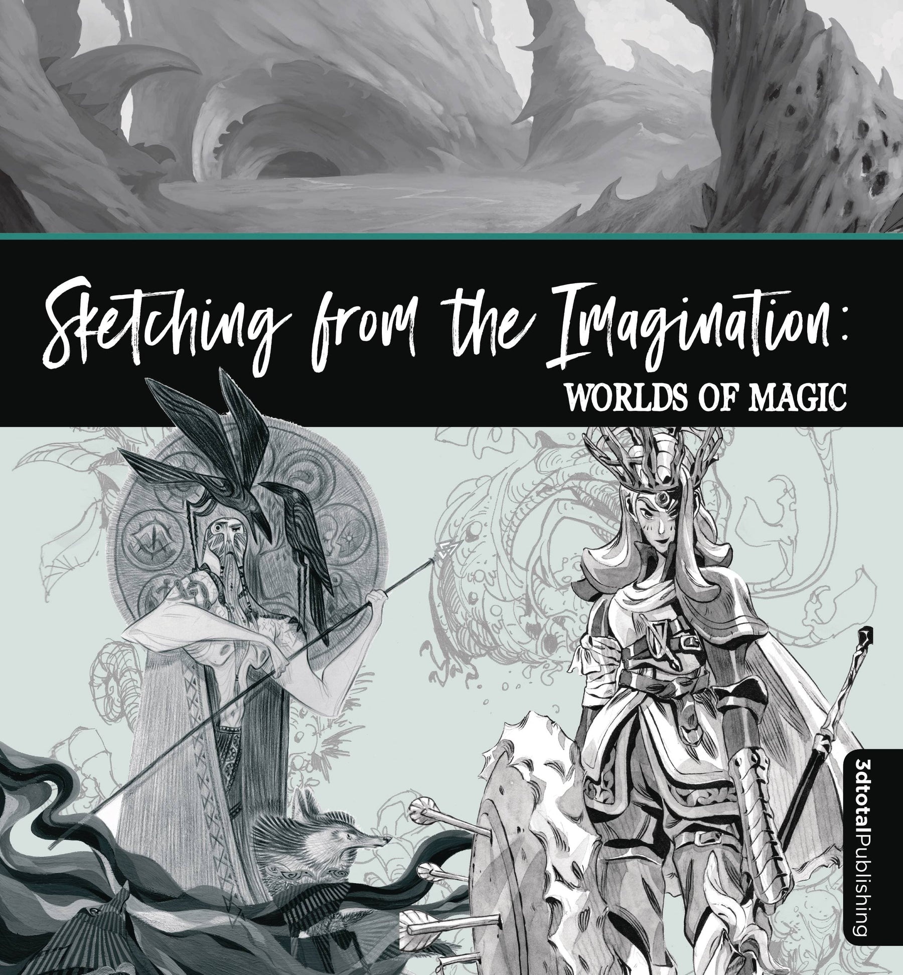 3D Total Publishing Books SKETCHING FROM THE IMAGINATION WORLDS OF MAGIC SC 9781912843527 JUN221944