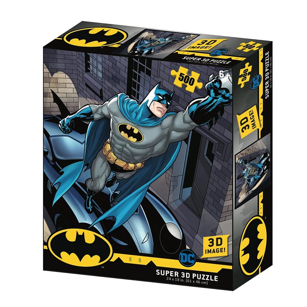 4D Brands Puzzles > 3D Puzzles 4D Brands: 500pc 4D Puzzle - Batman Reaching Out, Lenticular 714832651032 4D-65103