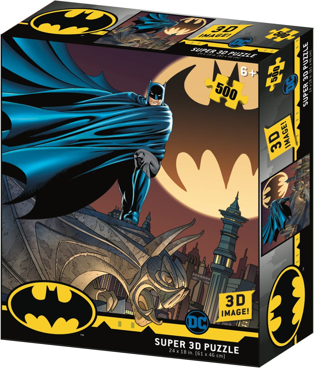 4D Brands Puzzles > 3D Puzzles 4D Brands: 500pc Prime 3D Puzzle - Batman Bat Signal 714832651018 4D-65101