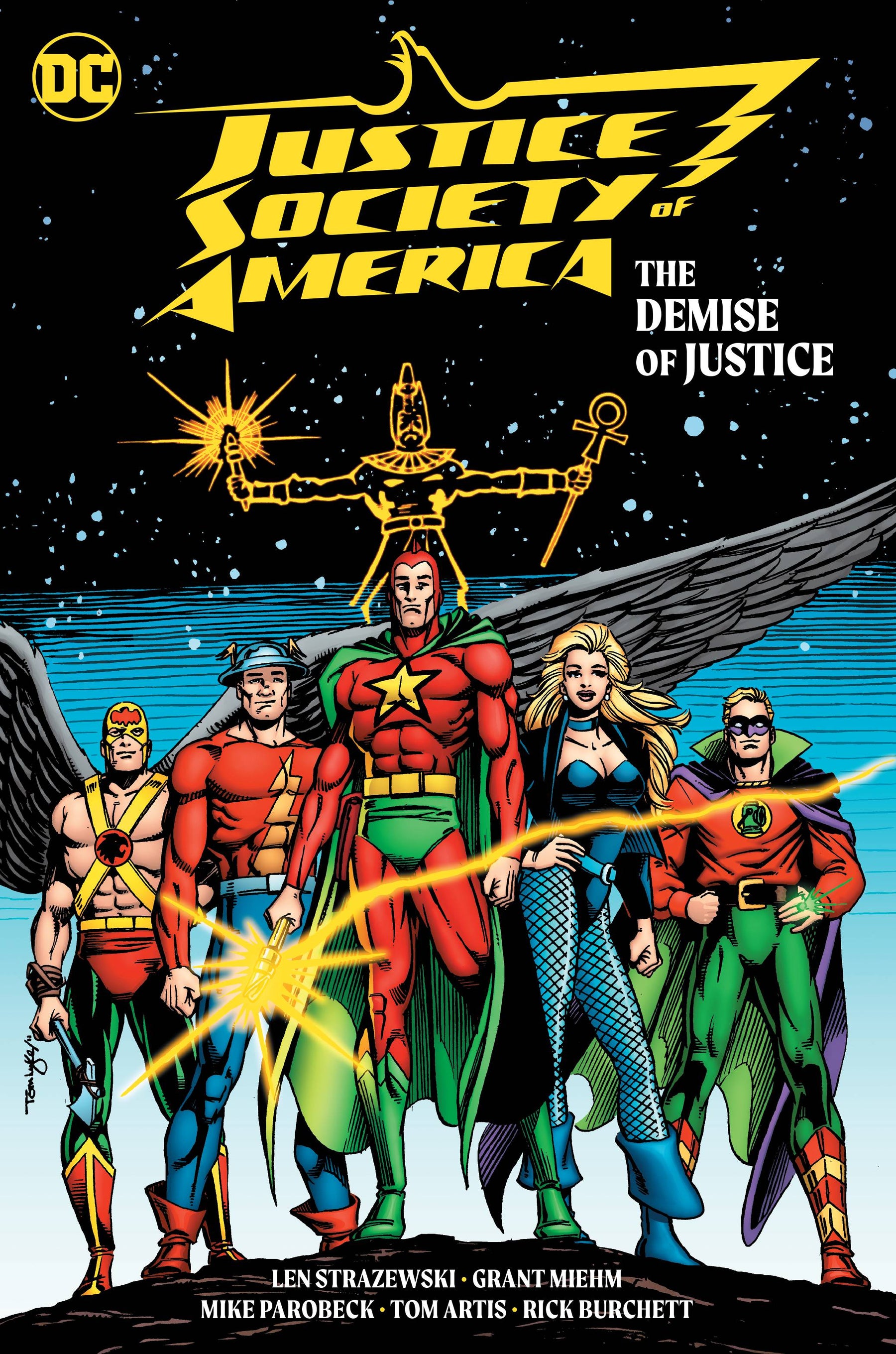 JUSTICE SOCIETY OF AMERICA THE DEMISE OF JUSTICE HC - Third Eye