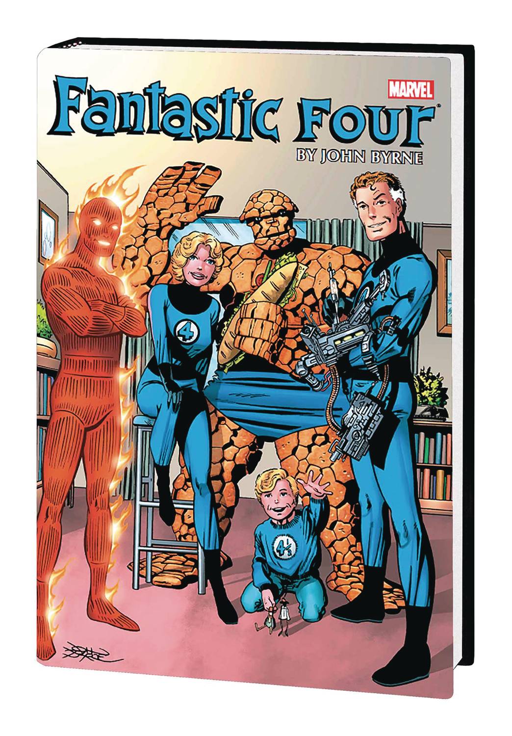 MARVEL PRH Graphic Novel Fantastic Four By Byrne Omnibus HC Vol 01 Byrne Pinup DM Var 9781302946340 JAN221032