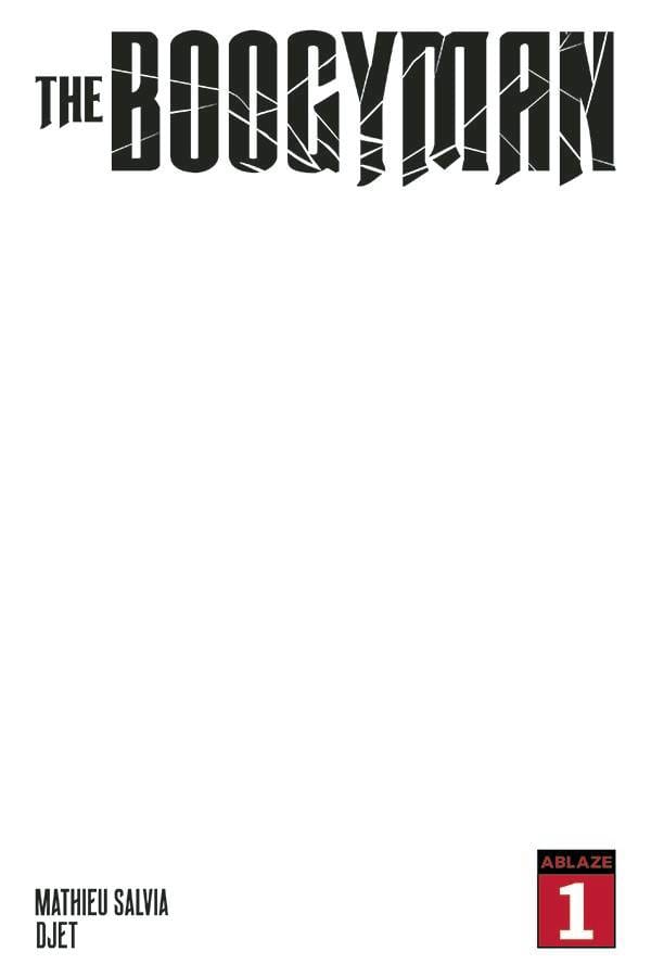 Ablaze Comic Books BOOGYMAN #1 CVR E BLANK GLOW IN DARK (MR) 85000892730001051 JUL221020