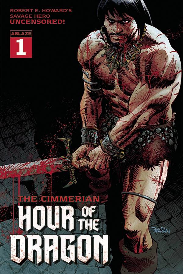 Ablaze Comic Books CIMMERIAN HOUR OF DRAGON #1 CVR A PANOSIAN (MR) 85000892724901011 JAN221066