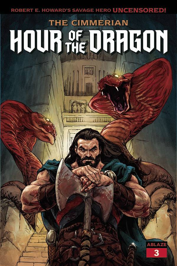 Ablaze Comic Books CIMMERIAN HOUR OF DRAGON #3 CVR A ANDRASOFSZKY (MR) 85000892724903011 MAR221181
