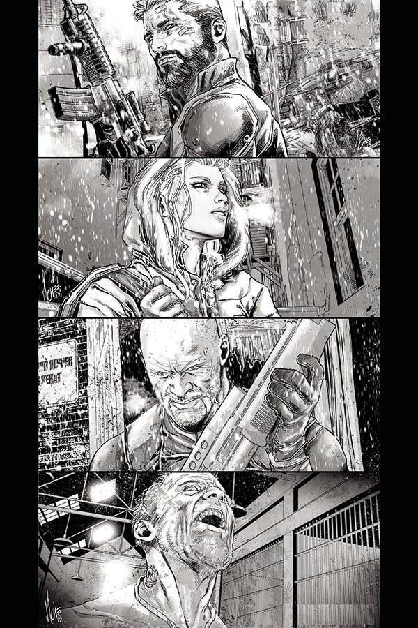 Ablaze Comic Books > Incentives LIFE ZERO #6 CVR G 1:30 CHECCHETTO B&W INCV (MR) 85000892723206071 MAY221075