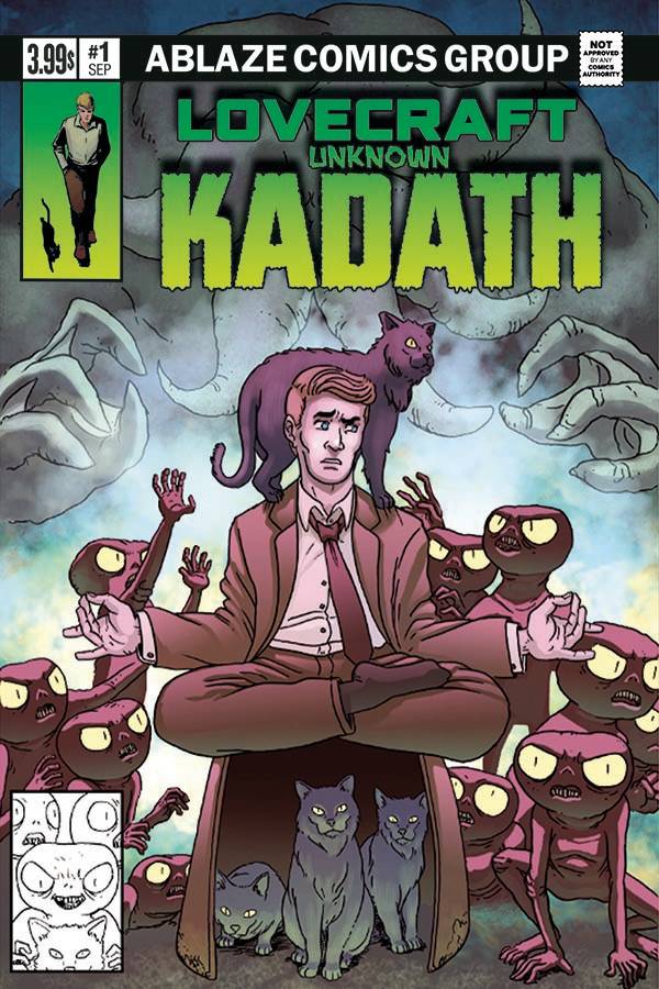 Ablaze Comic Books LOVECRAFT UNKNOWN KADATH #1 CVR D BAUTISTA HOMAGE VAR (MR) 85000892731701041 JUL221009
