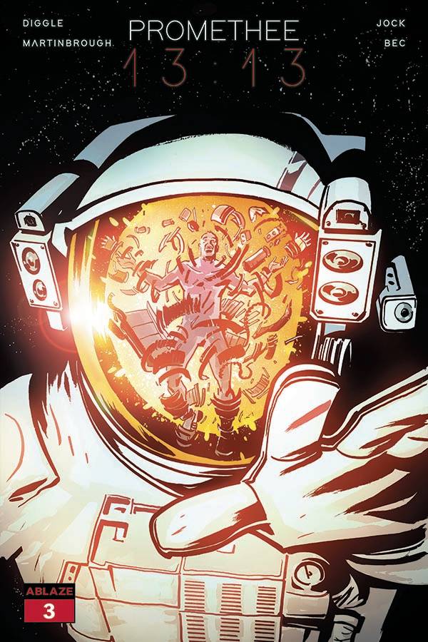 Ablaze Comic Books PROMETHEE 1313 #3 CVR A MARTINBROUGH (MR) 85000892727003011 JUL221034