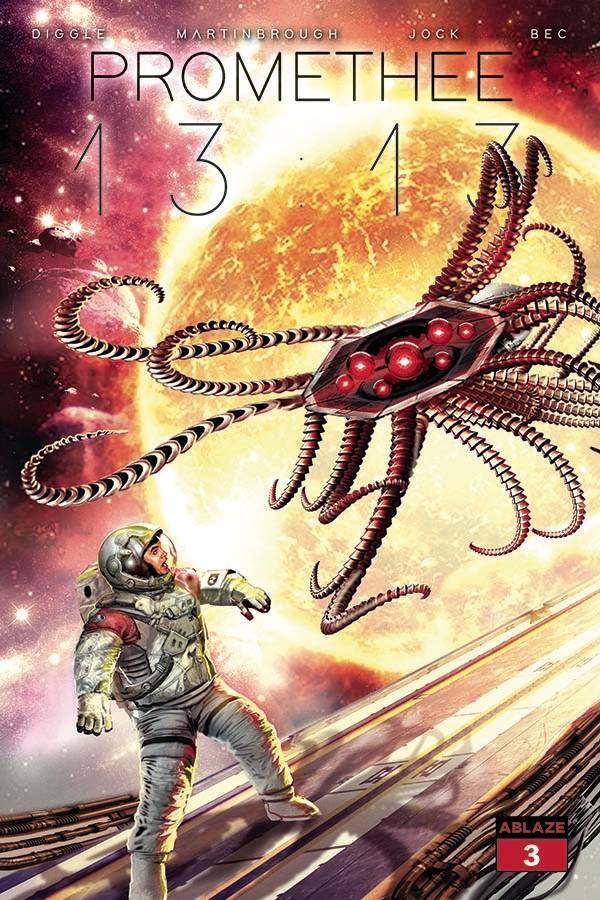 Ablaze Comic Books PROMETHEE 1313 #3 CVR B BERTOLINI (MR) 85000892727003021 JUL221035