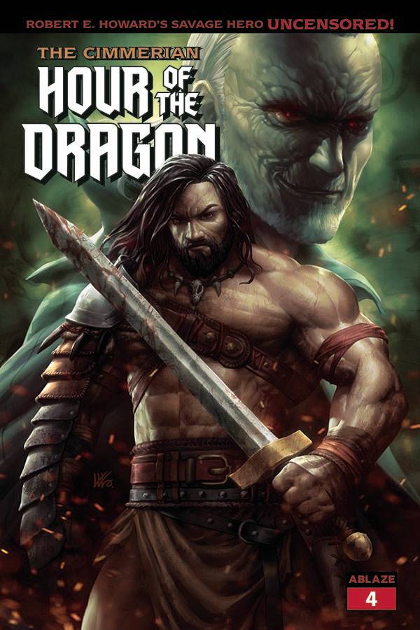 Ablaze Comic Books CIMMERIAN HOUR OF DRAGON #4 CVR A KENDRICK LIM (MR) 85000892724904011 APR221121