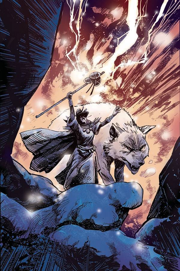 Ablaze Comic Books > Incentives CIMMERIAN HOUR OF DRAGON #4 CVR F 1:20 BROWN VIRGIN INCV 85000892724904061 APR221126