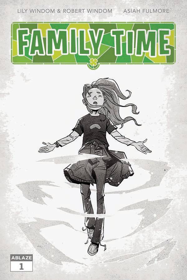 Ablaze Publishing Comic Books > Incentives FAMILY TIME #1 CVR I 1:25 GREENE B&W INCV 85000892734801091 OCT221285