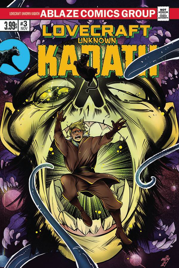 Ablaze Publishing Comic Books LOVECRAFT UNKNOWN KADATH #3 CVR C MOY R (MR) 85000892731703031 SEP221252