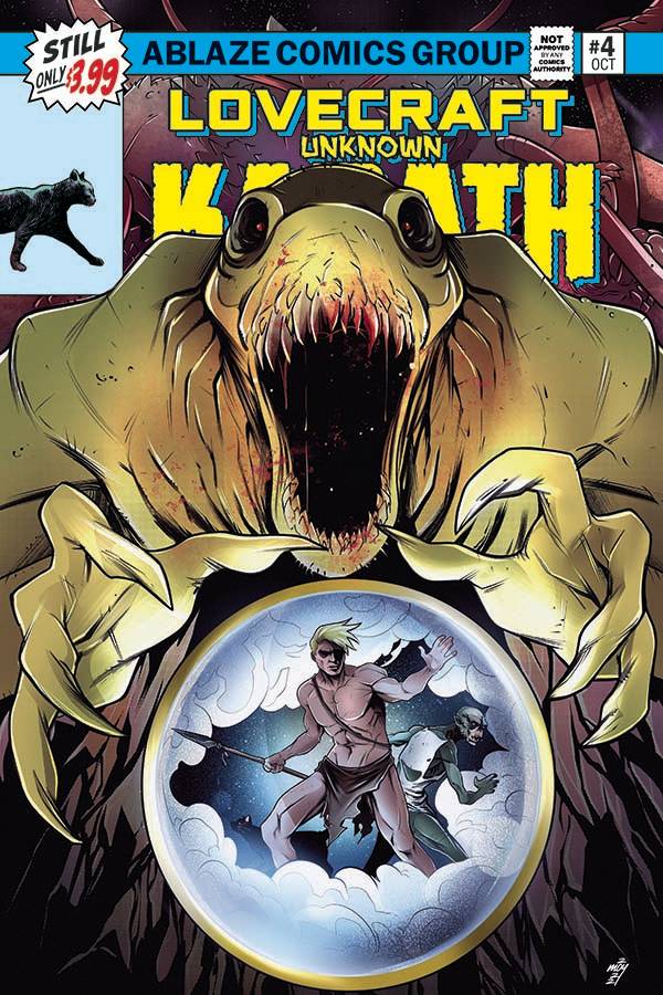Ablaze Publishing Comic Books LOVECRAFT UNKNOWN KADATH #4 CVR C MOY R (MR) 85000892731704031 OCT221306