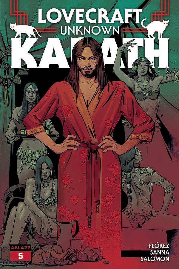Ablaze Publishing Comic Books LOVECRAFT UNKNOWN KADATH #5 CVR A SALOMON (MR) 85000892731705011 NOV221143