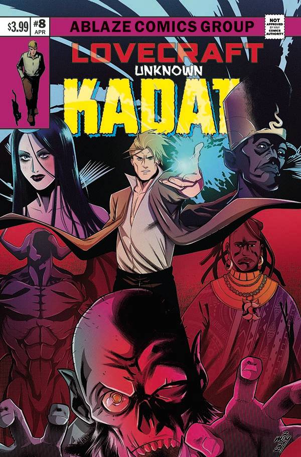 Ablaze Publishing Comic Books LOVECRAFT UNKNOWN KADATH #8 CVR C MOY R (MR) 85000892731708031 FEB231038