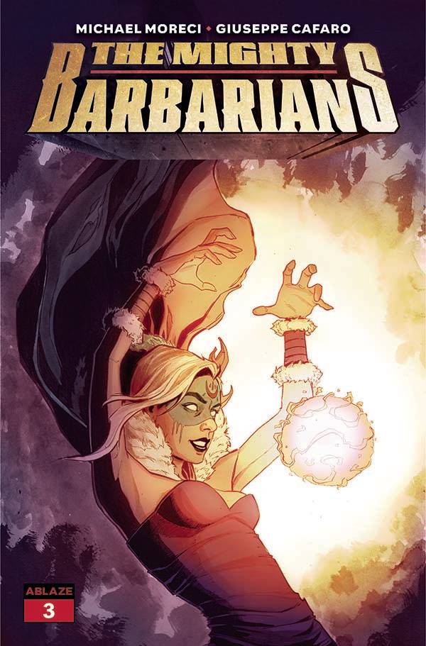 Ablaze Publishing Comic Books MIGHTY BARBARIANS #3 CVR A YARSKI 85000892737903011 APR231051