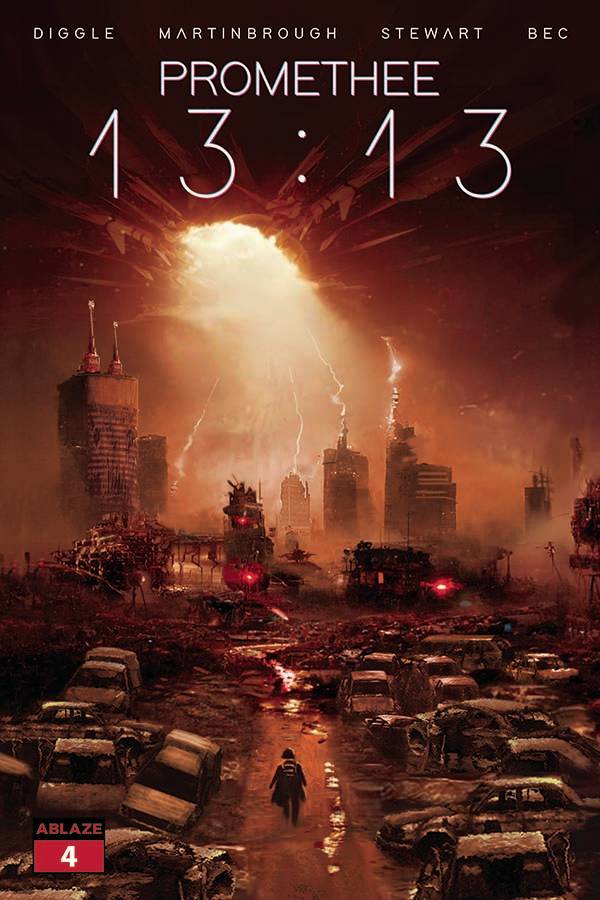Ablaze Publishing Comic Books PROMETHEE 1313 #4 CVR A BERTOLINI (MR) 85000892727004011 AUG221043