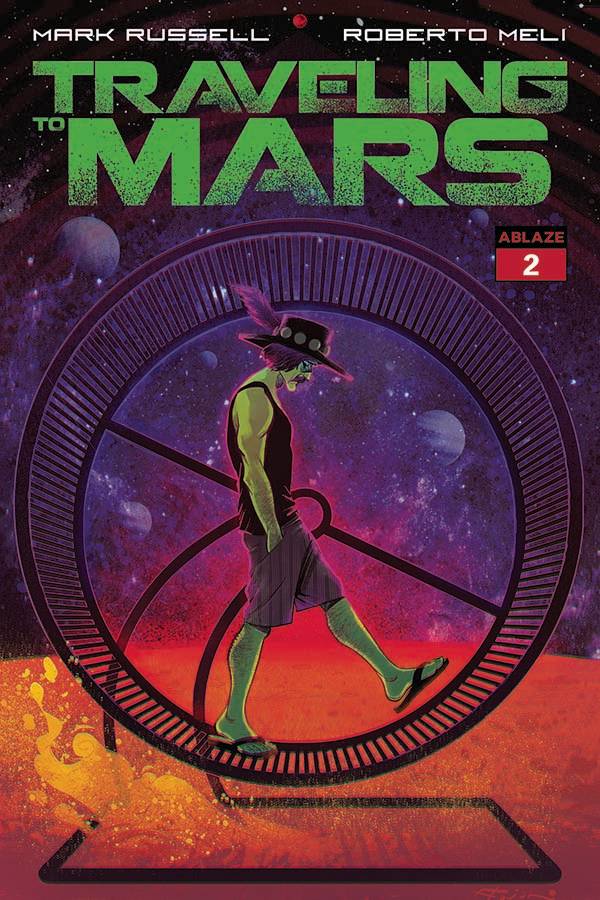 Ablaze Publishing Comic Books TRAVELING TO MARS #2 CVR B ARMENTARO (MR) 85000892733102021 OCT221292