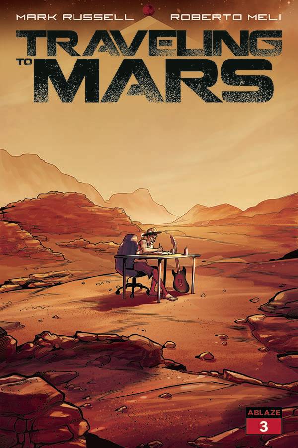 Ablaze Publishing Comic Books TRAVELING TO MARS #3 CVR B VALENTINA PINTI (MR) 85000892733103021 NOV221131