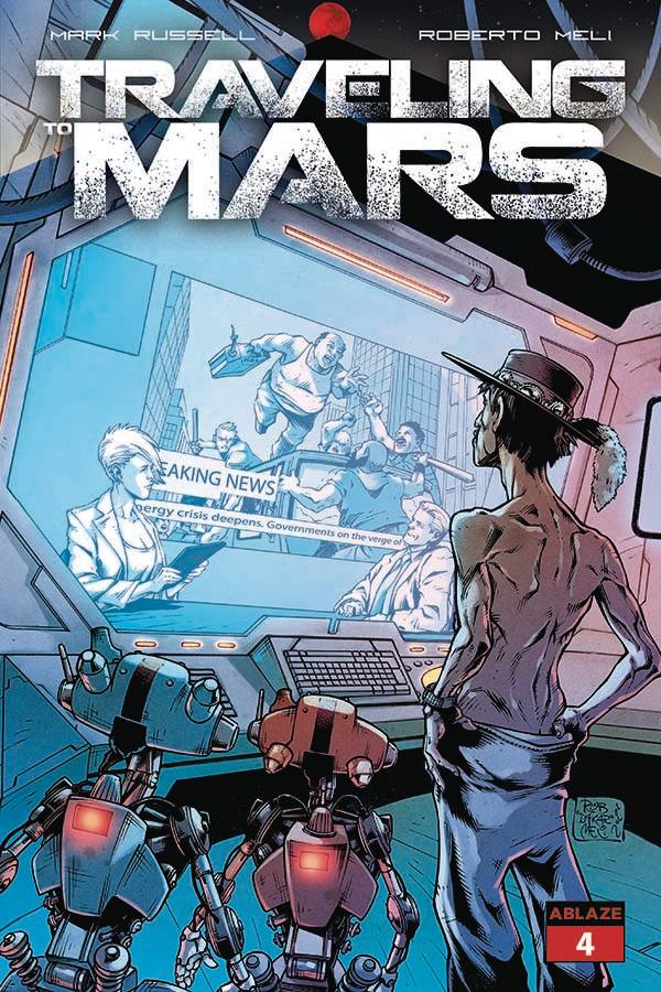 Ablaze Publishing Comic Books TRAVELING TO MARS #4 CVR A MELI (MR) 85000892733104011 DEC220991