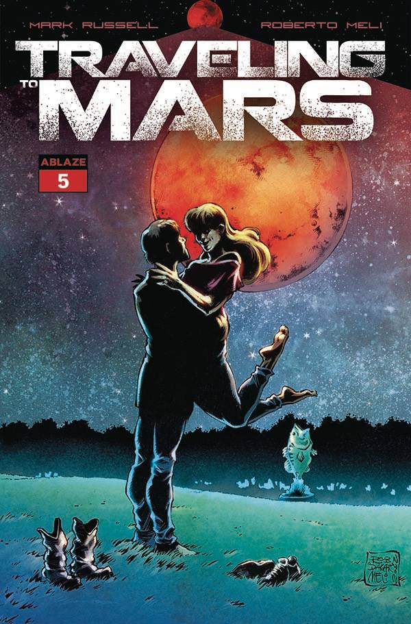 Ablaze Publishing Comic Books TRAVELING TO MARS #5 CVR A MELI (MR) 85000892733105011 JAN231109