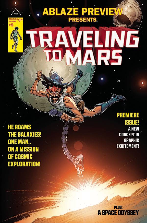 Ablaze Publishing Comic Books TRAVELING TO MARS #5 CVR D MCKEE HOMAGE (MR) 85000892733105041 JAN231112