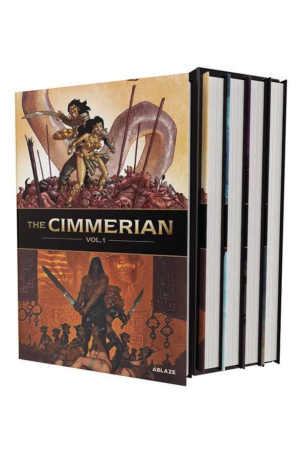 ABLAZE PUBLISHING Graphic Novel Cimmerian Box Set Vol 01 (Volumes 1-4) (MR) 9781684971626 DEC220977
