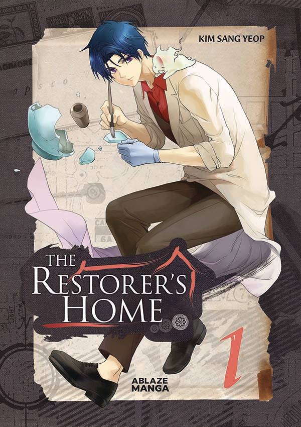 ABLAZE PUBLISHING Graphic Novel Restorers Home Omnibus GN Vol 01 9781684970964 NOV221116