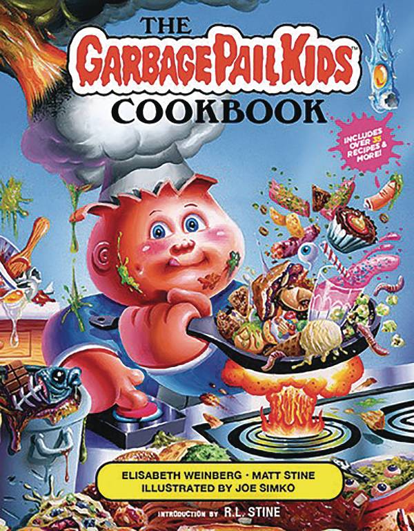 Abrams Books For Young Readers Books GARBAGE PAIL KIDS COOKBOOK HC 9781419760693 JUL221057
