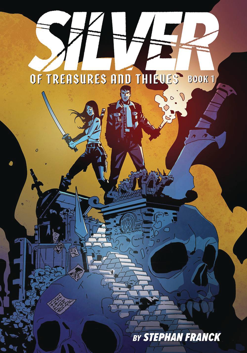 ABRAMS COMICARTS Graphic Novel Silver GN Vol 01 Of Treasures & Thieves (MR) 9781419758591 AUG221057