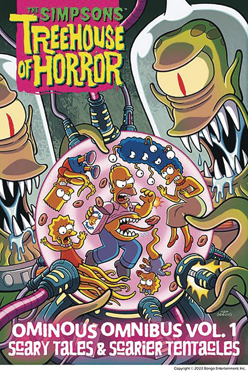 ABRAMS COMICARTS Graphic Novel Simpsons Treehouse Of Horror Ominous Omnibus Vol 01 9781419737121 JUN221159