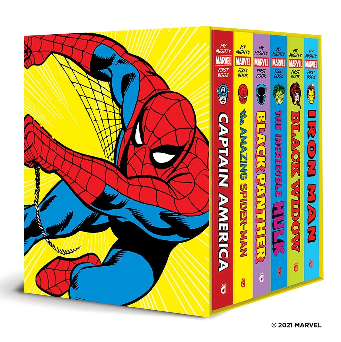 ABRAMS APPLESEED Graphic Novel > Kids My Mighty Marvel First Book Board Book Coll 9781419758454 AUG211361