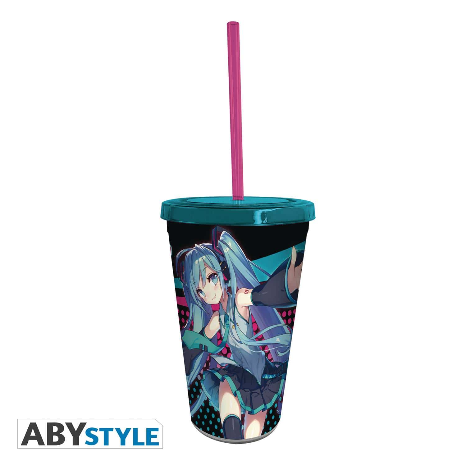 Abystyle: Hatsune Miku Tumbler & Straw - Third Eye