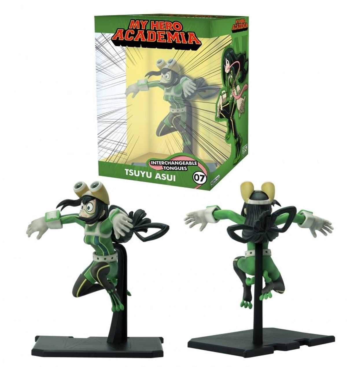 Abystyle Studio Toys > Statues > Anime Super Figure Collection: My Hero Academia - Tsuyu Asui 819065025107